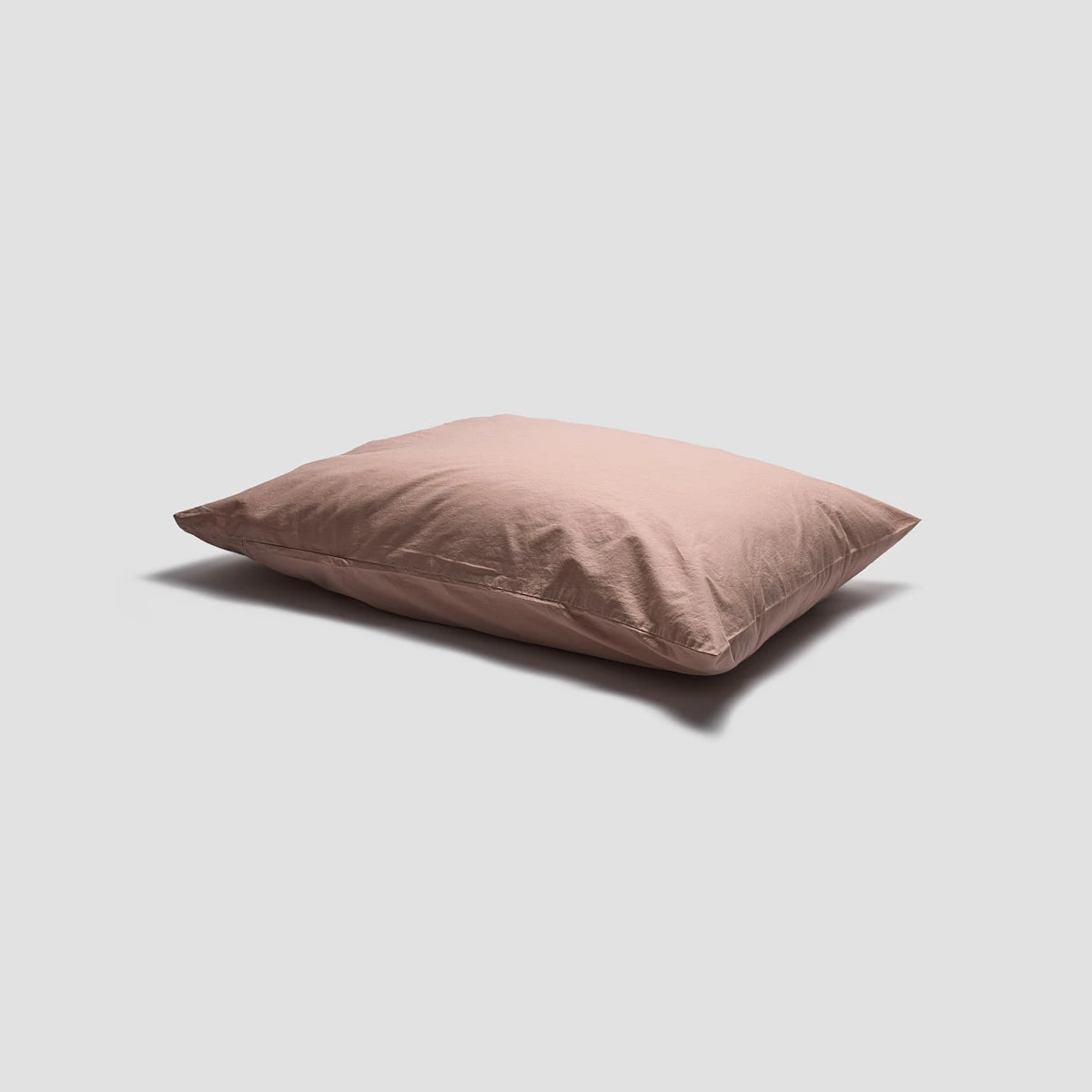 French Rose Washed Cotton Percale Pillowcases (Pair) 5 French Rose Washed Cotton Percale Pillowcases (Pair) - Image 3