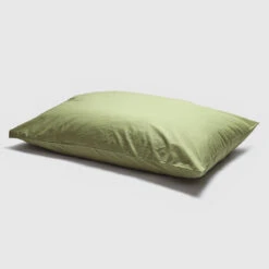 Pear Washed Cotton Percale Pillowcases (Pair) 7 Pear Washed Cotton Percale Pillowcases (Pair) -Home Luxury Store PigletinBed LinenPillowcase Pear 1 greyBG 4b578316 a32c 404c 9b75 cc221acc7fe9