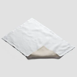 White Linen Placemat Set Of 4 -Home Luxury Store PigletinBed LinenPlacemat White 2 greyBG