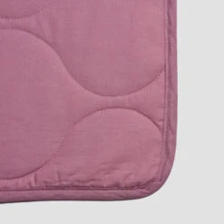 Raspberry Linen Quilt -Home Luxury Store PigletinBed LinenQuilt Raspberry 2