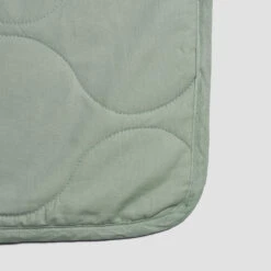 Sage Green Linen Quilt 9 Sage Green Linen Quilt -Home Luxury Store PigletinBed LinenQuilt SageGreen 2