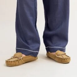 Men's Sheepskin Moccasin Slippers