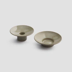 Olive Stumpie Candle Holder 7 Olive Stumpie Candle Holder -Home Luxury Store PigletinBed PotteryWestCandleholders Olive 1 GreyBG 94939cc3 774b 47fc a18d c528157eb64d