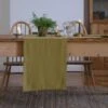 Botanical Green Linen Table Runner -Home Luxury Store PigletinBed Tableware LinenRunner Botanical Green Lifestyle 1