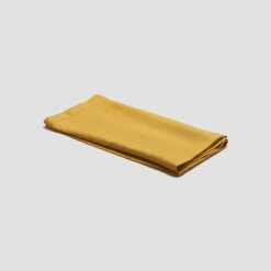 Honey Linen Table Runner -Home Luxury Store PigletinBed Tableware LinenTableRunner Honey 1 GreyBG