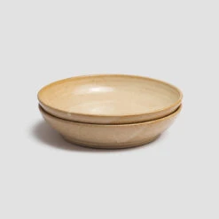 Sand Pottery West Dinner Bowl 9 Sand Pottery West Dinner Bowl -Home Luxury Store PigletinBed Tableware PotteryWest DinnerBowl Sand 3 GreyBG