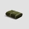Botanical Green Bath Towel -Home Luxury Store PigletinBed TerryCotton 10 greyBG