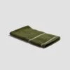 Botanical Green Hand Towel -Home Luxury Store PigletinBed TerryCotton 15 greyBG