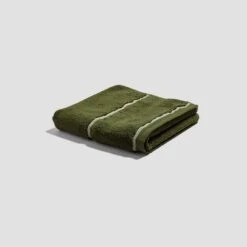 Botanical Green Bath Mat -Home Luxury Store PigletinBed TerryCotton 20 greyBG