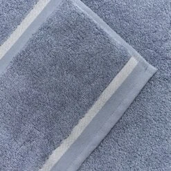 Warm Blue Bath Mat 9 Warm Blue Bath Mat -Home Luxury Store PigletinBed TerryCotton 50 greyBG