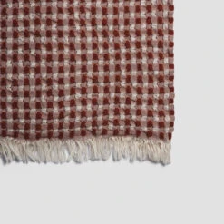 Cinnamon Textured Waffle Throw 11 Cinnamon Textured Waffle Throw -Home Luxury Store PigletinBed TexturedThrow Cinnamon 1 GreyBG 3