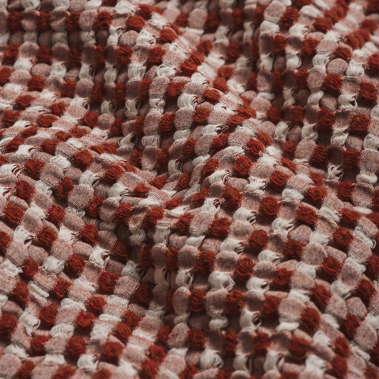 Cinnamon Textured Waffle Throw 4 Cinnamon Textured Waffle Throw - Image 2