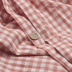 Red Dune Small Gingham Cotton Duvet Cover 7 Red Dune Small Gingham Cotton Duvet Cover -Home Luxury Store PigletinBed WashedCottonDuvetCover RedDuneGingham 2 52bc3349 f447 4ba8 89f6 0dbf30f1b4bd