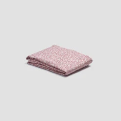 Red Dune Meadow Floral Printed Cotton Fitted Sheet -Home Luxury Store PigletinBed WashedCottonFittedSheet RedDuneMeadowFloral 1 greyBG 277372ca 5e62 45da abc2 e1967601deb6