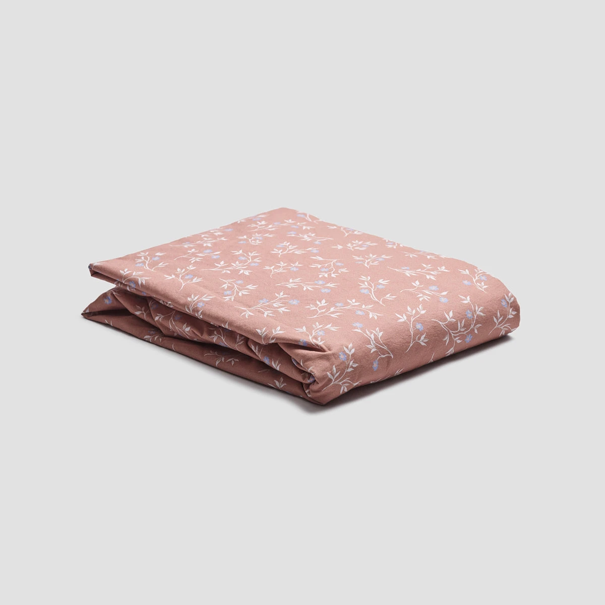 Chestnut Floral Cotton Fitted Sheet 4 Chestnut Floral Cotton Fitted Sheet - Image 2