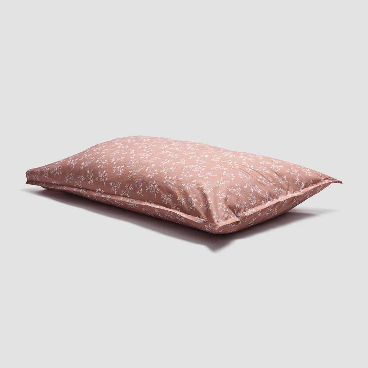 Chestnut Floral Cotton Pillowcases (Pair) 4 Chestnut Floral Cotton Pillowcases (Pair) - Image 2