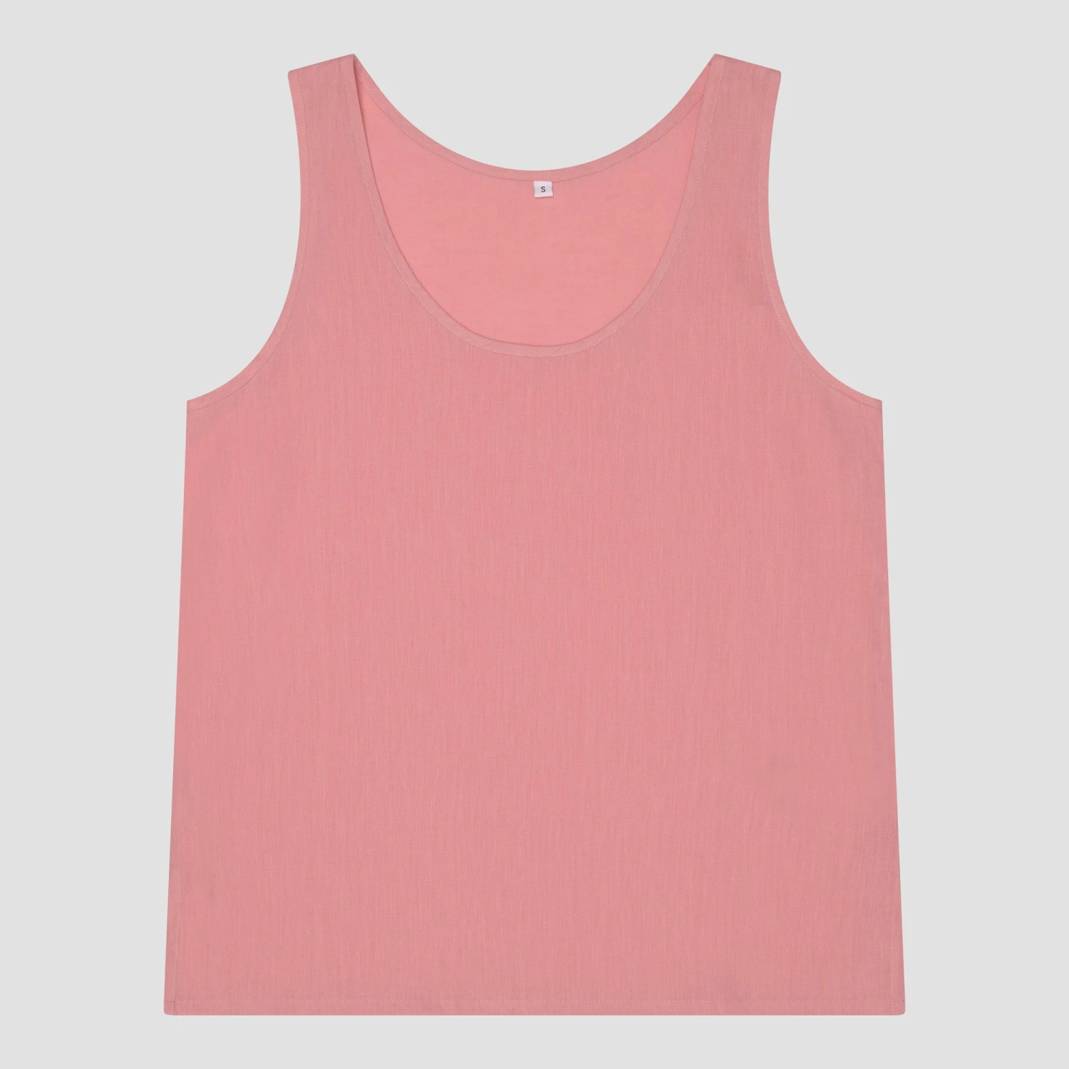 Pink Bloom Linen Tencel Cami Top 5 Pink Bloom Linen Tencel Cami Top - Image 3