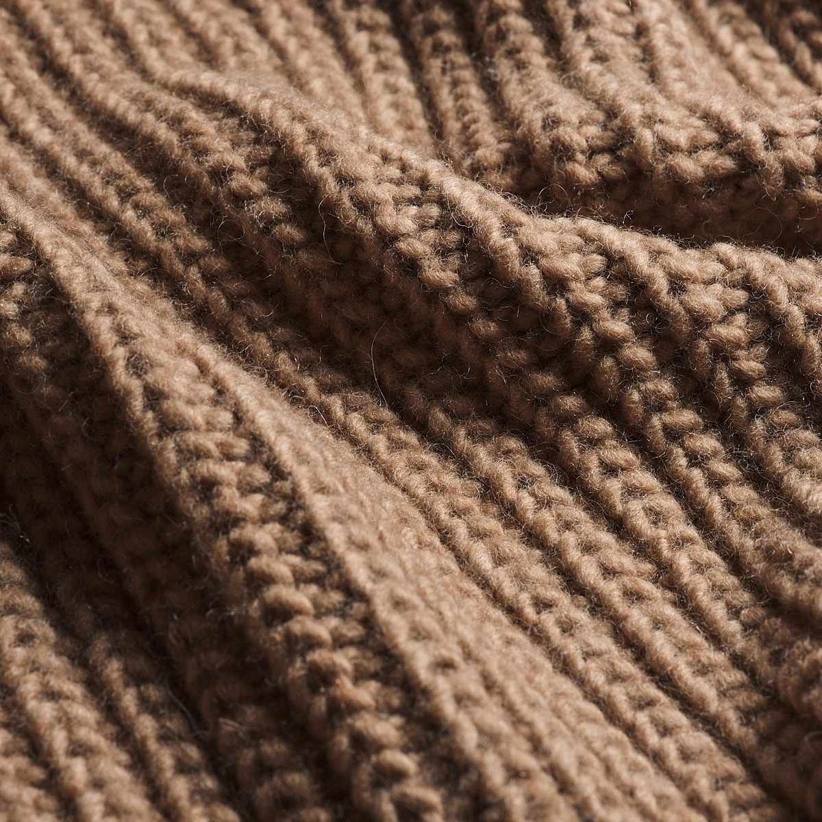 Caramel Wool Knit Throw 8 Caramel Wool Knit Throw - Image 6