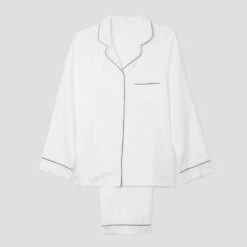 Men's White Linen Pyjama Trouser Set 11 Men's White Linen Pyjama Trouser Set -Home Luxury Store small 32ac7e85 f135 465a becb 32a3b7bea5ec